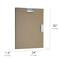 Head West Brassy Gold Spectrum Metal Rectangular Bathroom Vanity Mirror - 30" x 24"